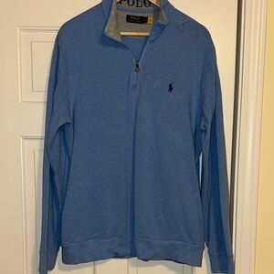 Polo Ralph Lauren Gray and Blue Sweater
